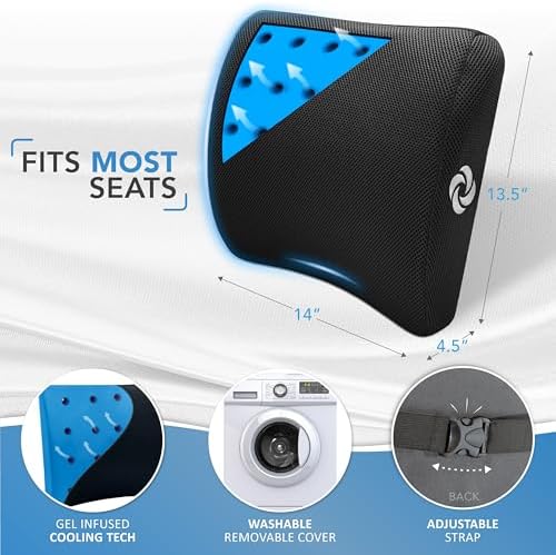 Samsonite Memory Foam Lumbar Support Pillow - Image 5