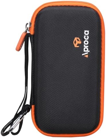 Case for AstroAI L7 L7S Tire Inflator Air Compressor -Black+Orange Zipper - Image 7