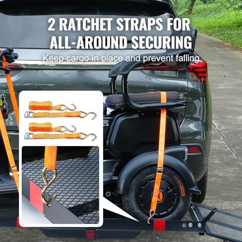 VEVOR Hitch Mount Mobility Scooter Carrier 45.3" x 25.6" - Image 3