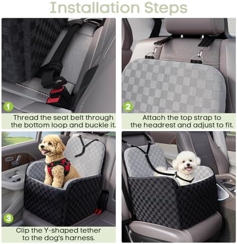 Waterproof Dog Booster Car Seat - Image 6