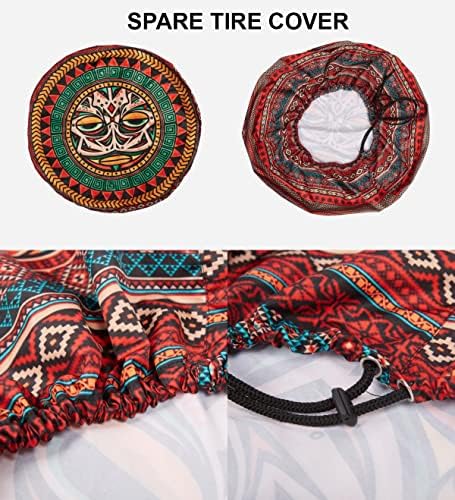 ThuhaTree Store Zombie Horror Halloween Spare Tire Cover - Image 7