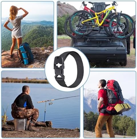 Vigorport Utility Straps Quick Release Nylon Backpack Accessory Bag Strap - Image 6