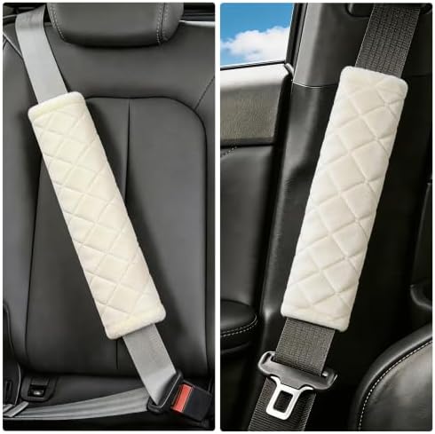 Amooca 2 Pack Seat Belt Covers Soft Shoulder Pad - Image 6