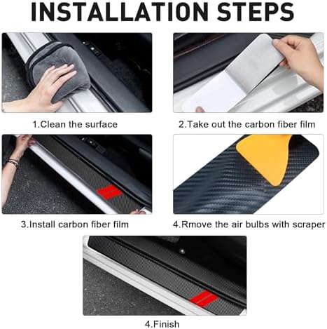 Door Sill Protector for Dodge Durango Challenger Charger Accessories - Image 7