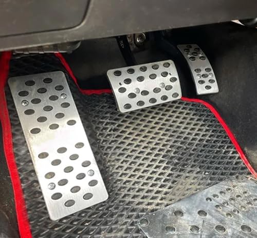 iJDMTOY Track Racing Foot Pedal Cover Set, Universal - Image 6