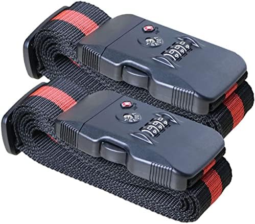 Travel Luggage Strap Adjustable Suitcase Packing Belt by SANTREST
