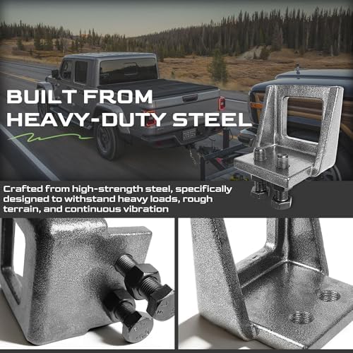 Anti-Rattle Hitch Clamp, Heavy-Duty Anti Rust Tigehtener Reduce Trailer Towing - Image 4