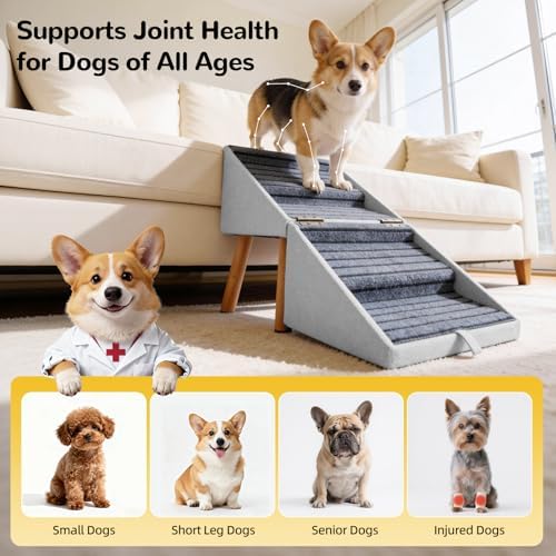Dog Safety Ramp for Small Dogs Dog Steps for Couch - Image 6