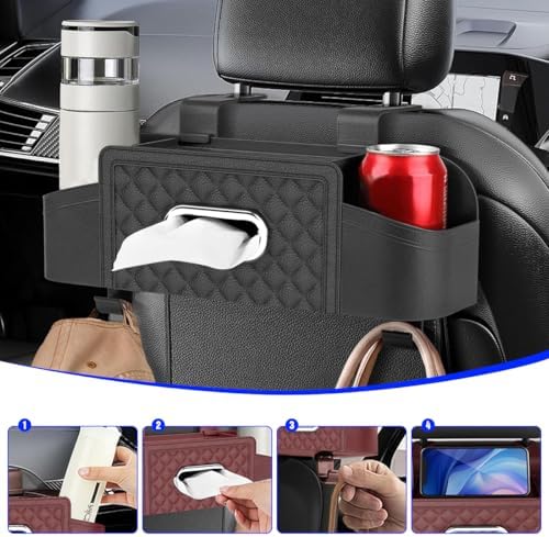 Mandark Headrest-Mounted Backseat Organizer - Image 5