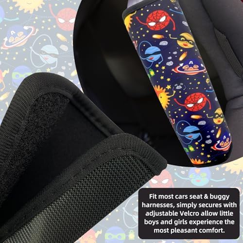 Seat Belt Cover for Kids, Seat Belt Pad for Boys Girls, Car Seat Straps - Image 3