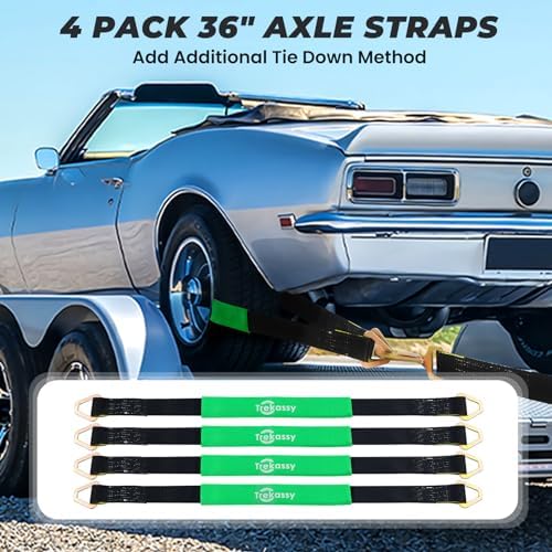Trekassy 2in x 12ft Car Tie Down Straps - Image 6