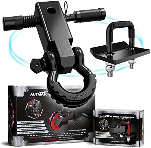AUTMATCH Shackle Hitch Receiver 2 Inch by Unknown