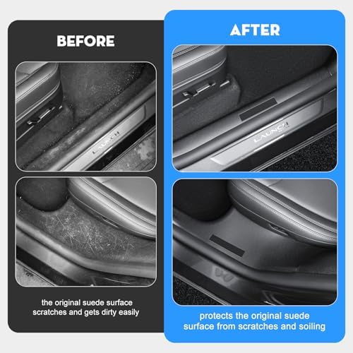 8PCS Door Sill Protectors for Tesla Model Y Juniper [Full Protection - Image 4