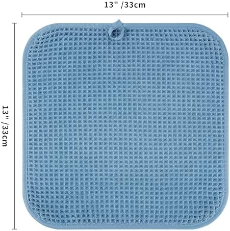 Microfiber Waffle Face Towels, 2 Pieces, Fast Drying, Lint Free 430 GSM - Image 7