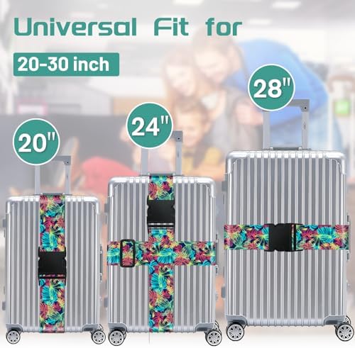Slohif Luggage Straps for Suitcases Travel Belt Accessories Luggage Connector - Image 3