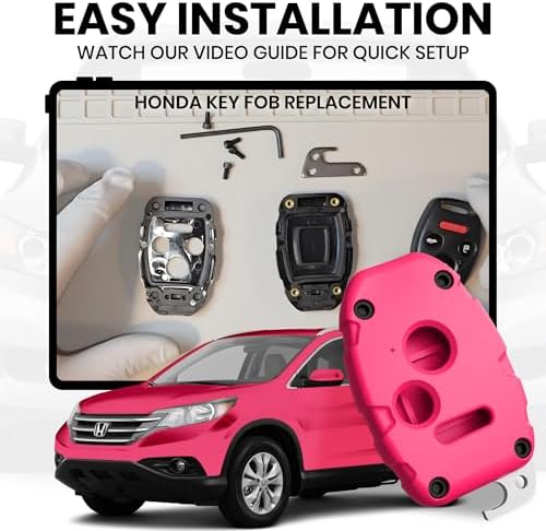 USA-Made for Honda Key Fob Shell | Crack-Resistant & Durable | Seamless Fit | - Image 4
