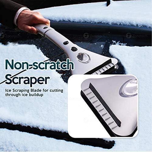 ZONETECH Heated Car Window Snow/Ice Scraper - Image 3