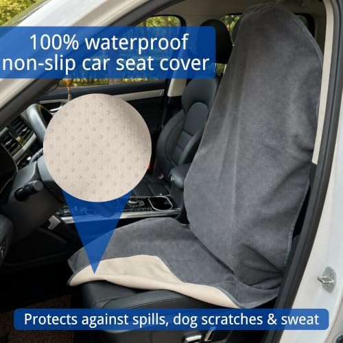 Waterproof Car Seat Cover for Front Seats, Protector for Cars SUVs Trucks - Image 2