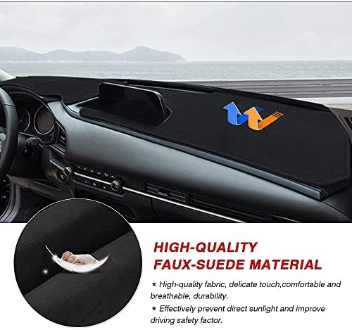 Autorder Dashboard Cover Mat for Mazda CX-30 2020-2023 Accessories Dash Cover - Image 5