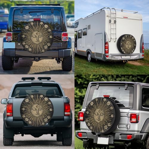 Sun Ethnic Art Spare Tire Cover Dust-Proof Wheel Protector - Image 6