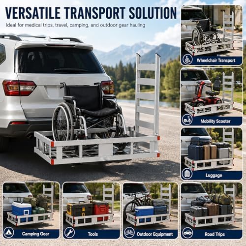 500 LBS Trailer Hitch Cargo Carrier - Image 2
