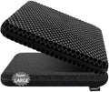 Gel Seat Cushion for Long Sitting, Super Large Gel Cushion Chair Pads by Helishy