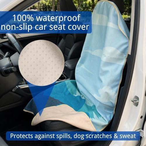 Waterproof Car Seat Cover for Front Seats, Protector for Cars SUVs Trucks - Image 2