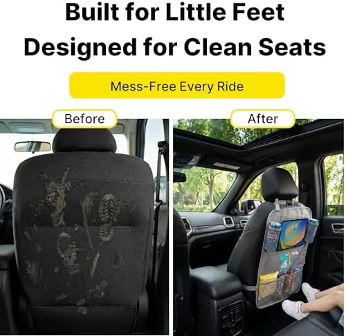 Backseat Car Organizer for Kids, Car Seat Organizer - Image 5