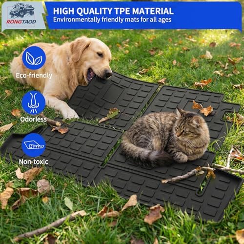 Rongtaod Cargo Mat+2nd&3rd Row Backrest Mats - Image 6