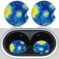 Car Cup Holder Coaster, Absorbent The Stars Rubber New Automotive Cup Holder by Unknown