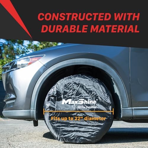 Maxshine Universal Wheel Covers, Trailers | Auto Detailing Accessories - Image 4