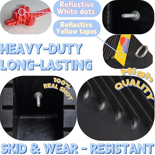 Goshen Sun- Heavy Duty Rubber Wheel Chocks - Image 3