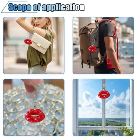 Bling Lip Diamond Car Hanging Accessories - Image 6