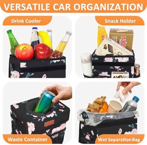 Vankor Car Trash Can with Lid Leak Proof Car Accessories - Image 6