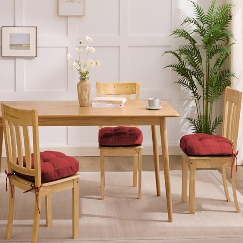 IASEAHK Memory Foam Dining Chair Cushions, 16.5"x16.5"x3.5" - Image 7