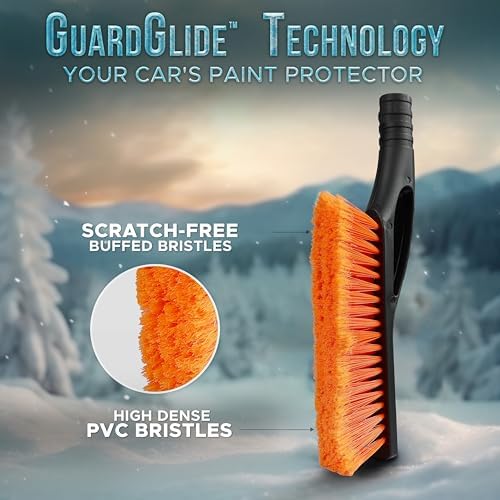 EcoNour 27" Snow Brush with Ice Scraper - Image 3