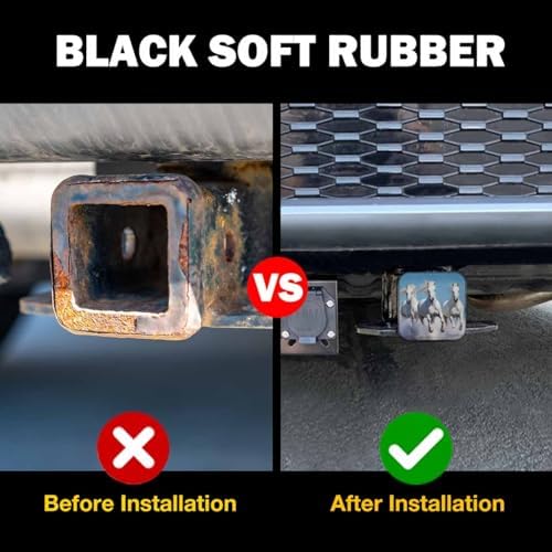 Horse Tow Trailer Hitch Cover Plug Insert - Image 5