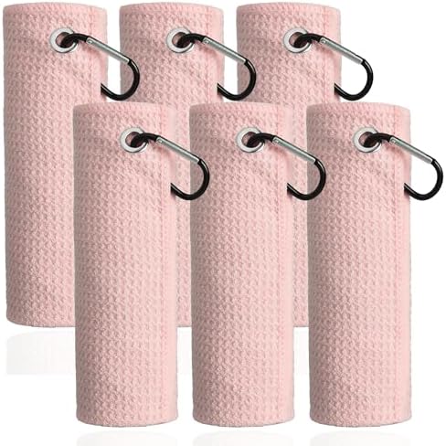 Mile High Life Microfiber Golf Towel 6 Pack Waffle by MileHighLife