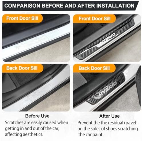 Door Sill Protector for Car Hybrid Trim - Image 2