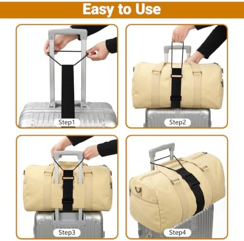 2 Pcs Luggage Connector Straps Bungee - Image 6