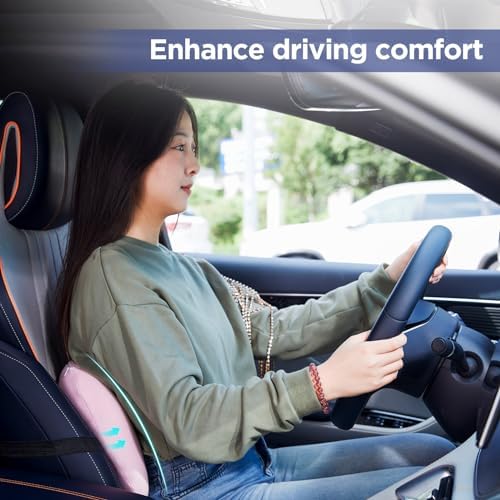 Lumbar Support Pillow for Office Chair, Memory Foam Car Back Cushion - Image 4