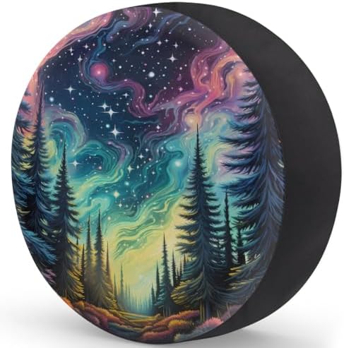 Forest Spare Tire Cover Waterproof Dust-Proof Spare Wheel Covers - Image 2