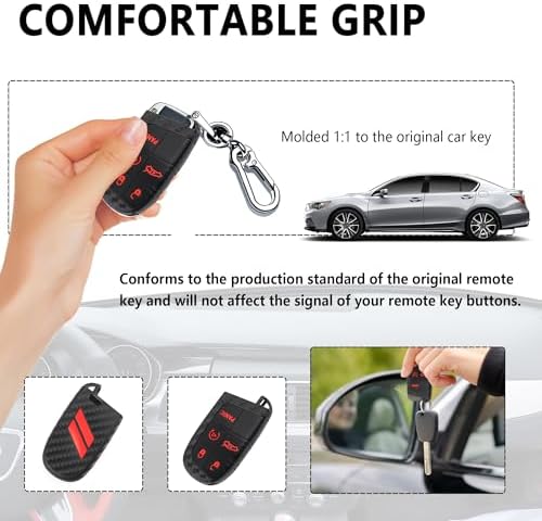 5 Buttons Key Fob Cover, Key Fob Replacement - Image 4