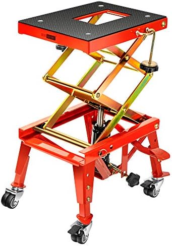 VIVOHOME 350 Lbs Hydraulic Motorcycle Lift Table Motorcycle Scissor Jack by VIVOHOME