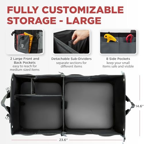 Car Cargo Organizer for SUV, Truck & Auto Storage - Image 2