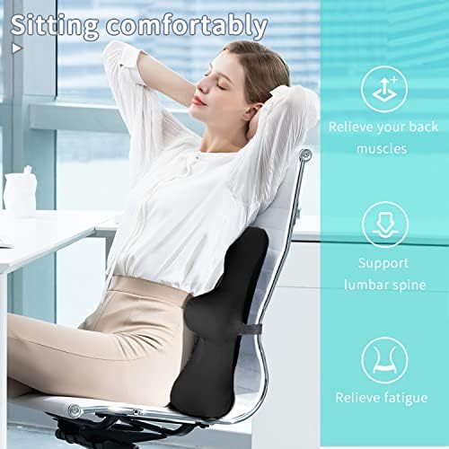 Lumbar Support Pillow for Ofiice Chair, Patented Ergonomic Back Support for - Image 7