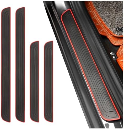4PCS Car Door Sill Protector, Anti-Scratch & Waterproof Car Door Sills Scratch by KIFIDAN