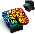 Hitch Cover Fits for 2 Inch Hitch Stained Glass Tree of Life Towing Hitch Plug by Unknown