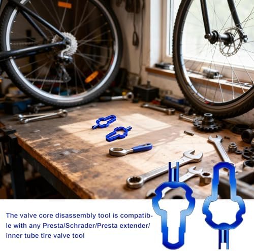 NEWHOOK 4-in-1 Presta Valve Core Tool - Image 5