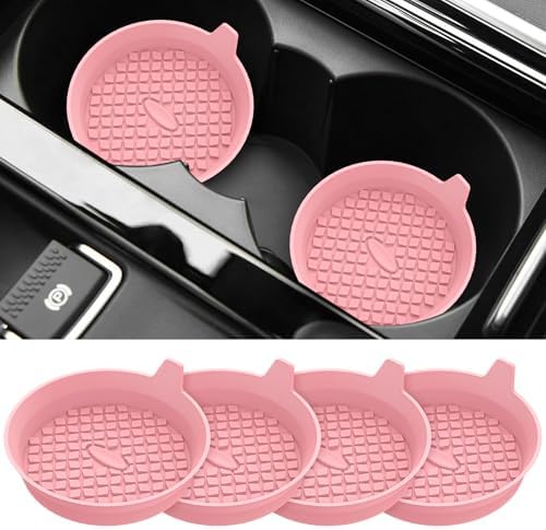 ME.FAN Car Cup Holder Coasters Silicone Cups Mats, Automotive Universal by MEFAN